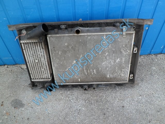 predné čelo na peugeot 307 2,0hdi, sahara ventilátora, 